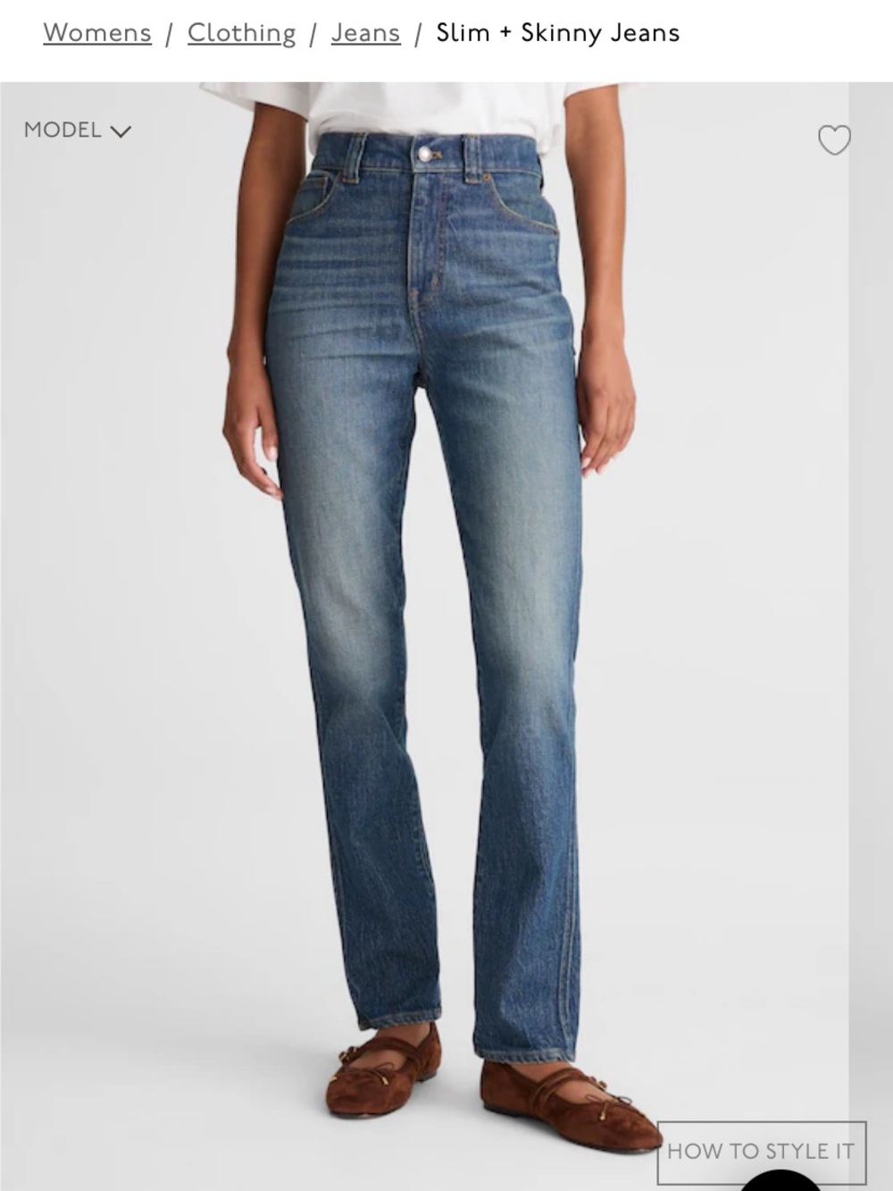 Madewell Straight-Leg Jeans in Medium Blue Wash